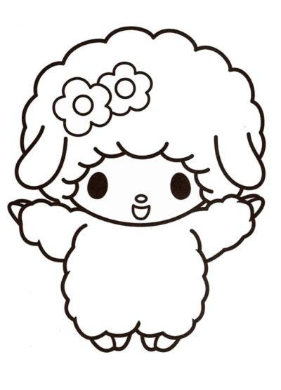 My Melody Coloring Pages