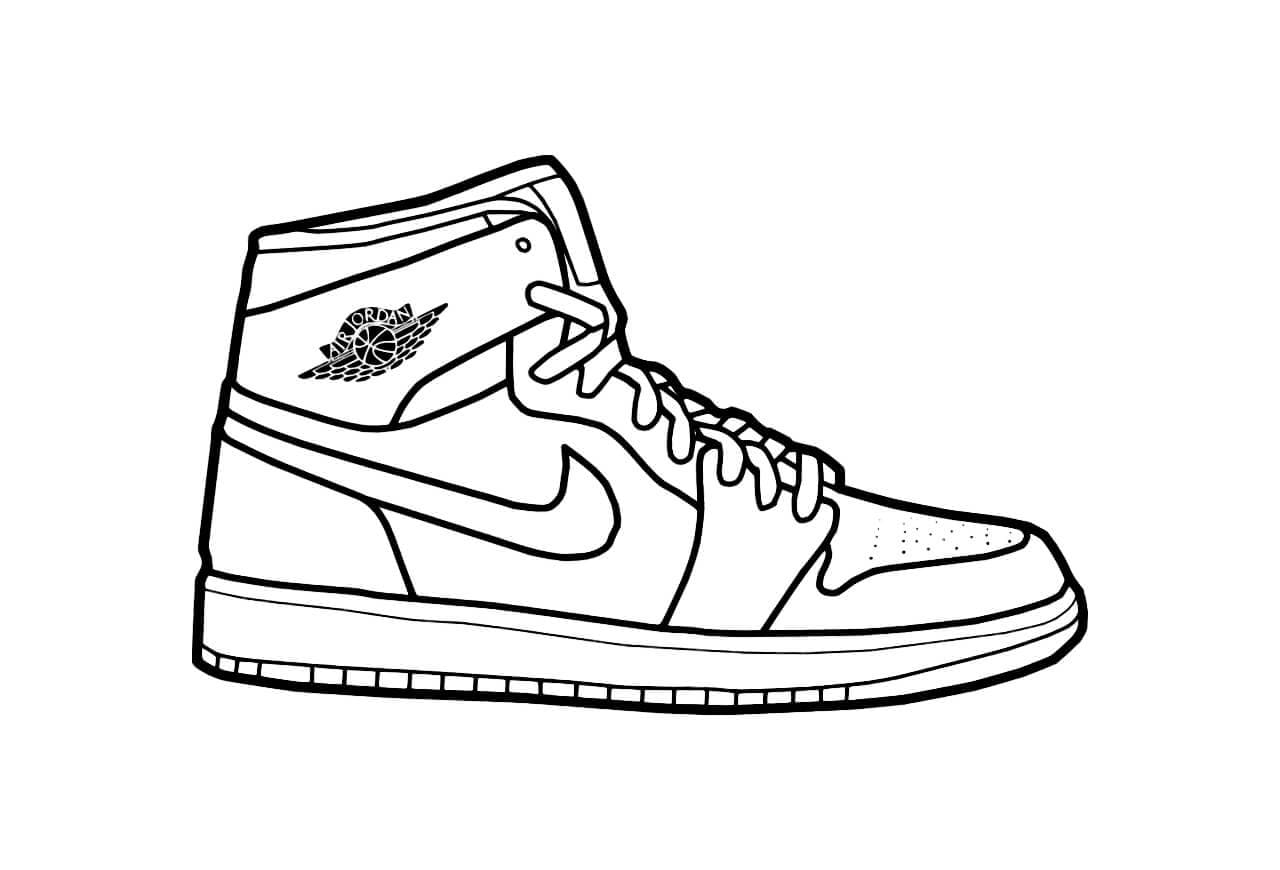 65  Coloring Pages Jordan 1  Best HD