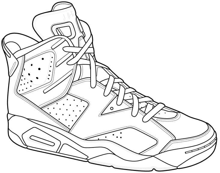Nike Coloring Pages
