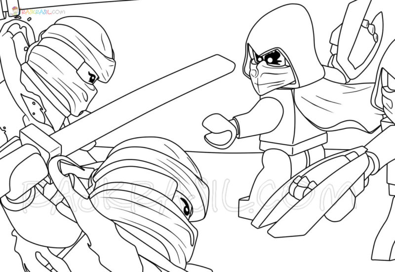 Ninjago Coloring Pages | 110 images Free Printable