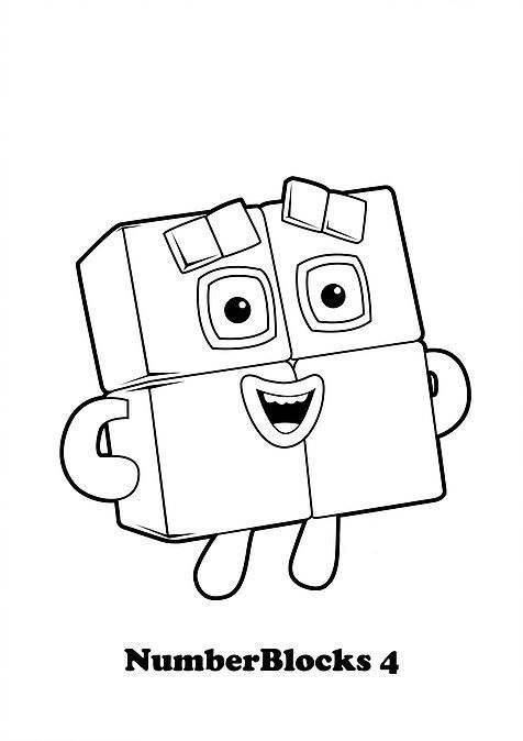 Numberblocks Coloring Pages | All Main Characters Free Printable