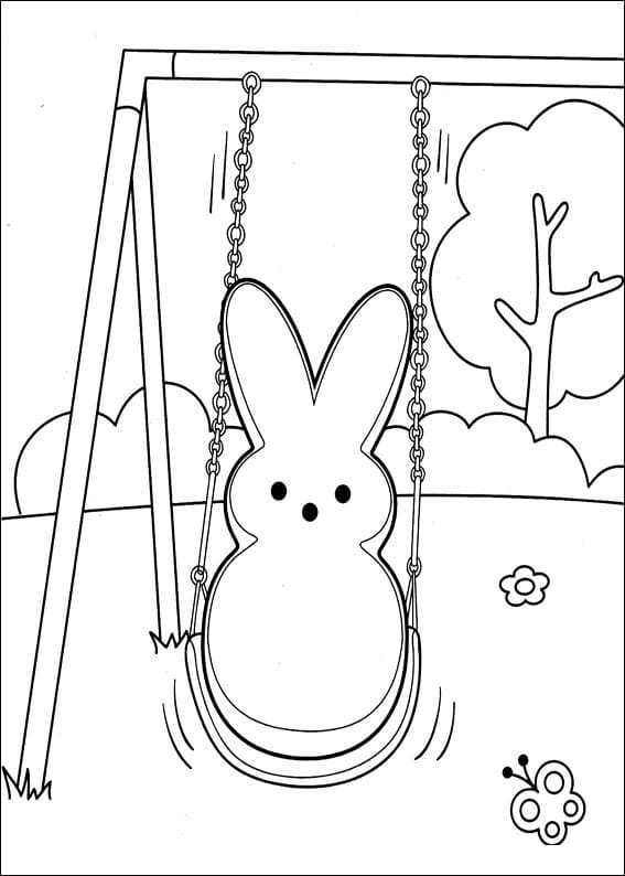 Desenhos de Marshmallow Peeps para Colorir - Imprima gratuitamente