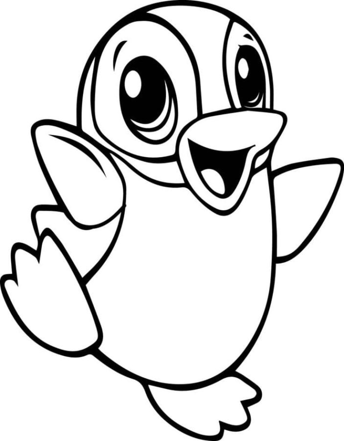 Penguin Coloring Pages | 100 Pictures Free Printable