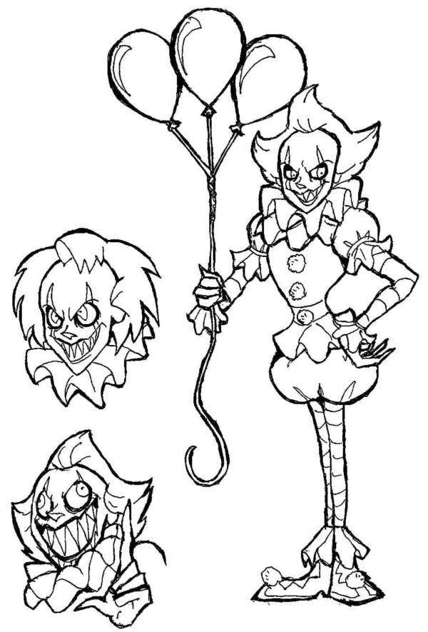 Pennywise Coloring Pages