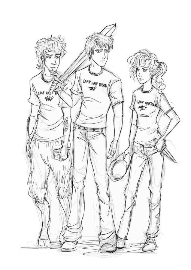Percy Jackson Coloring Pages