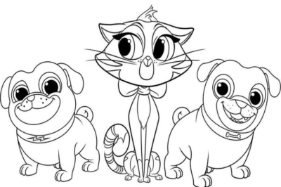 Pets Coloring Pages | 100 Pictures Free Printable