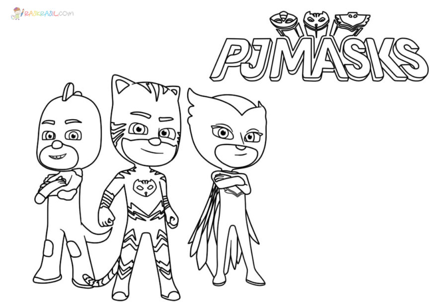 Disegni Di PJ Masks Colorare 110 Immagini Superpigiamini Da Stampare