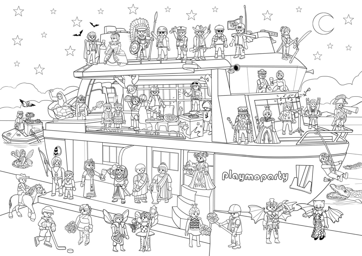 Playmobil Coloring Pages 70 Pictures Free Printable