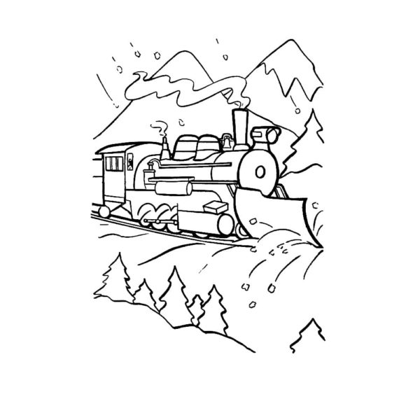 Polar Express Coloring Pages 50 Pictures Free Printable