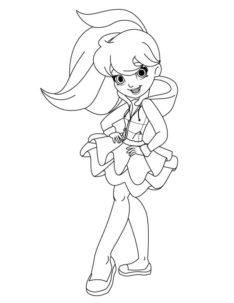 Dibujos de Polly Pocket para Colorear