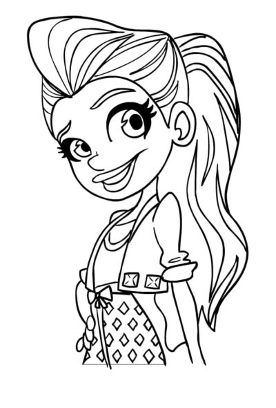 Dibujos de Polly Pocket para Colorear