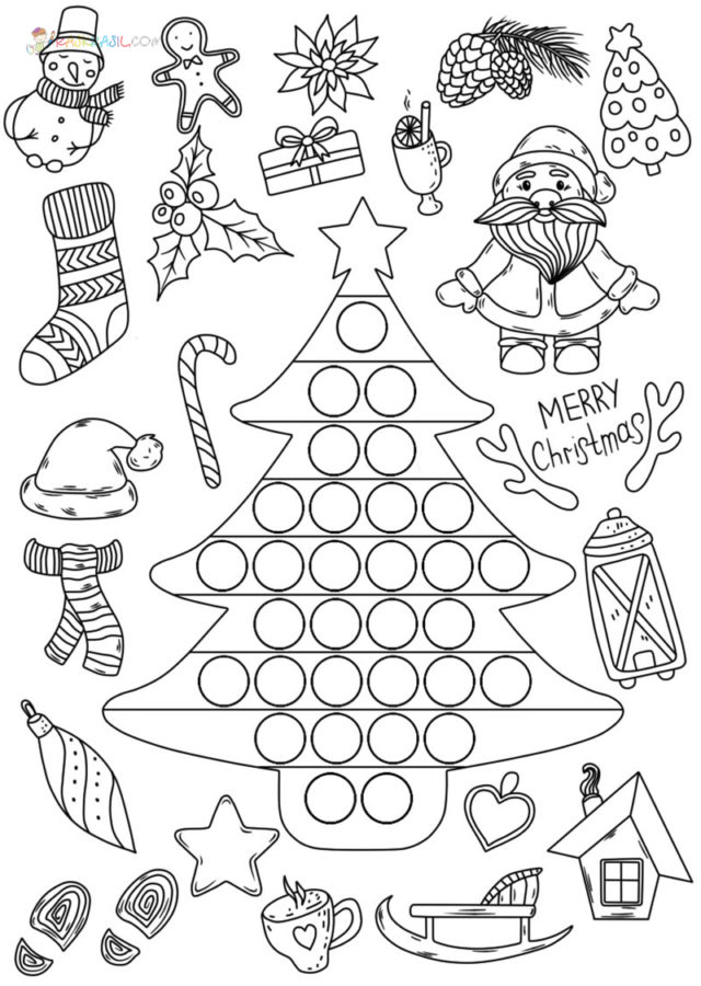 Pop It Coloring Pages | New Pictures Free Printable