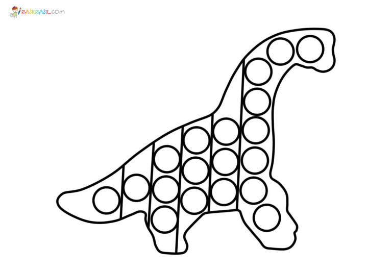 Pop It Coloring Pages | New Pictures Free Printable