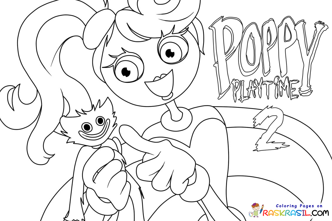 Disegni di Poppy Playtime 2 da Colorare