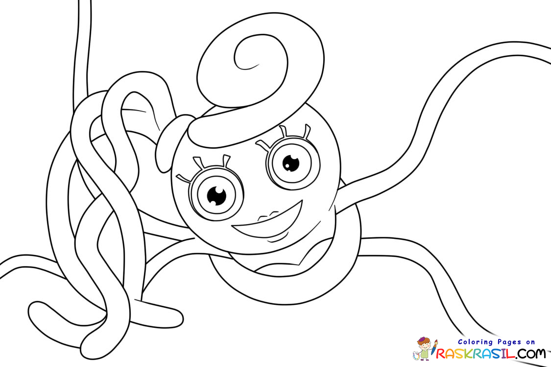 Coloriage Poppy Playtime Chapter 2 à imprimer