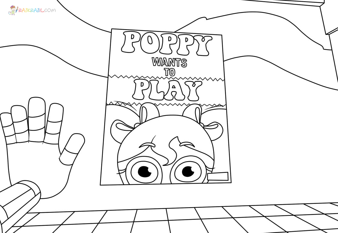 Desenhos para colorir Poppy Playtime FNF 2 – Colorindo páginas