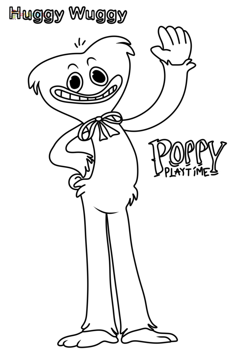Dibujos de Poppy Playtime para Colorear