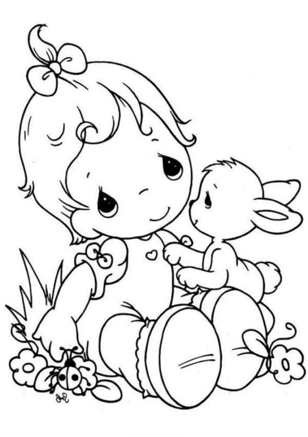 Precious Moments Coloring Pages 100 Pictures Free Printable