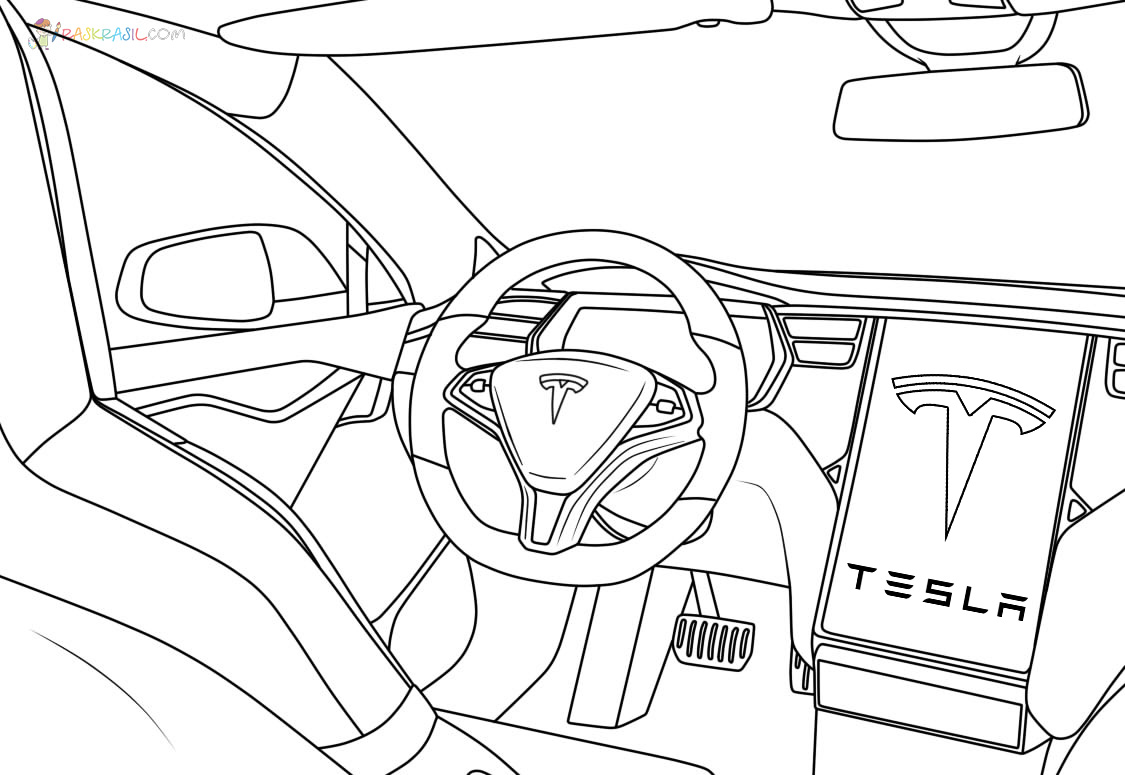 full coloring pages with cars