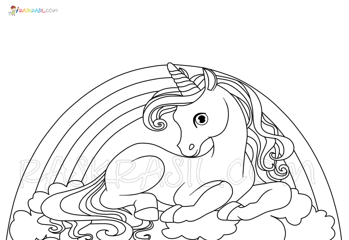 Rainbow Coloring Pages   20 coloring pages Free Printable