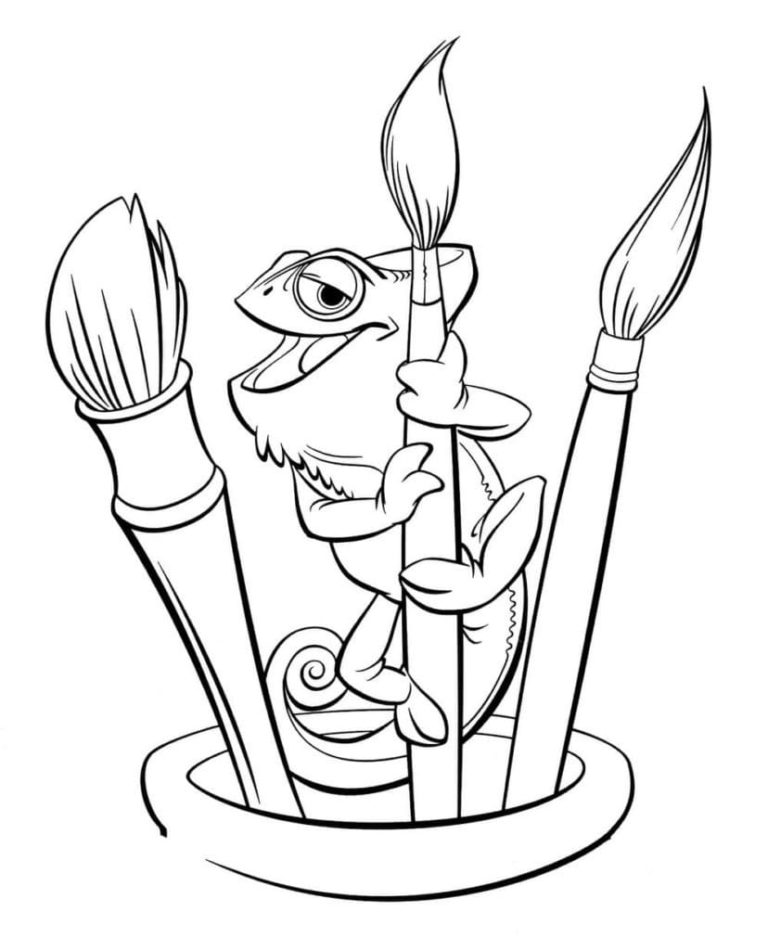 Rapunzel Coloring Pages | 100 Pictures Free Printable