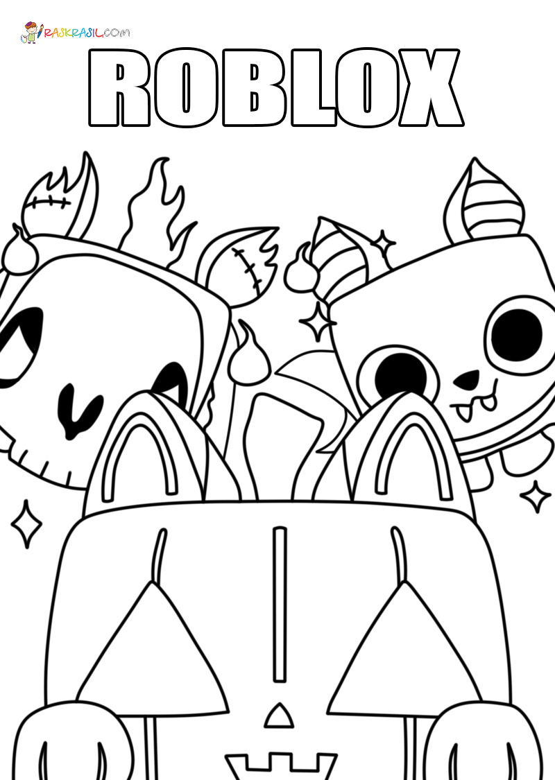 Roblox Coloring Pages