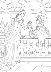 Romeo and Juliet Coloring Pages