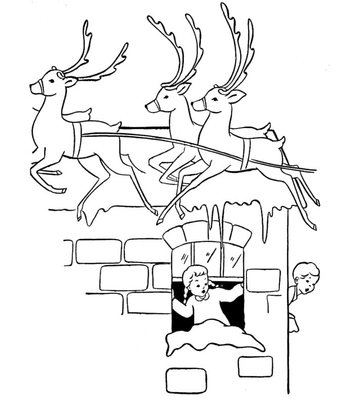 Raskrasil.com-Coloring-Pages-Santa-and-Reindeer-1