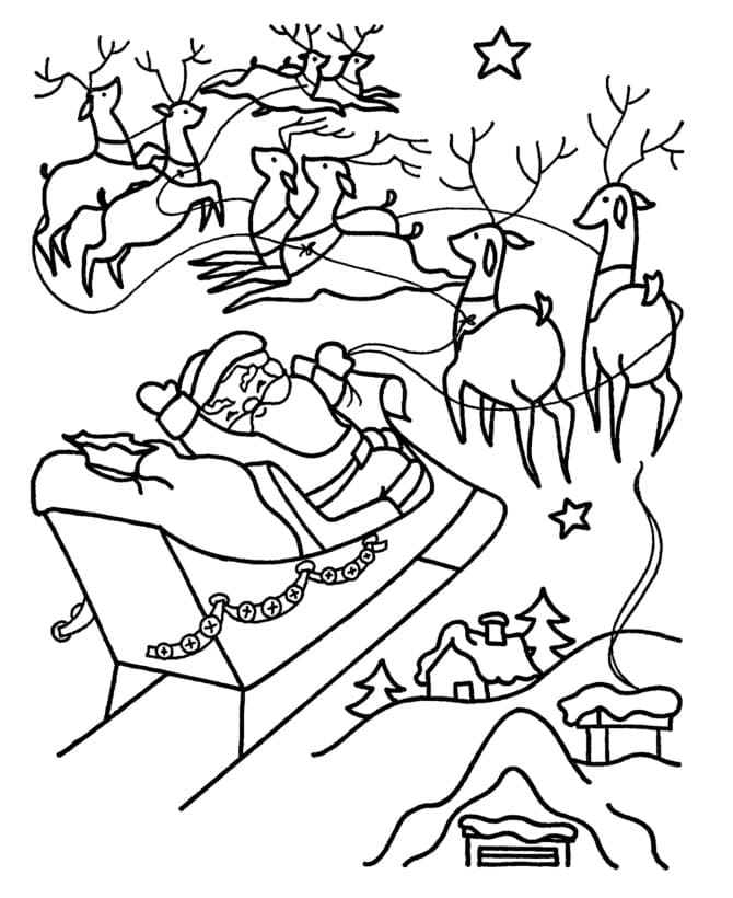 Raskrasil.com-Coloring-Pages-Santa-and-Reindeer-2