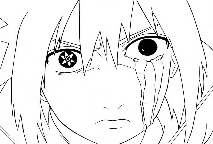 Sasuke coloring pages - The largest collection - 110 images.