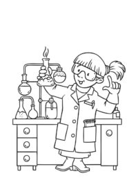 Science Coloring Pages | 100 Pictures Free Printable