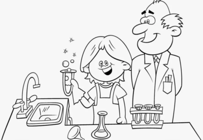 Desenhos de Ciência para Colorir - 100 imagens para impressão gratuita