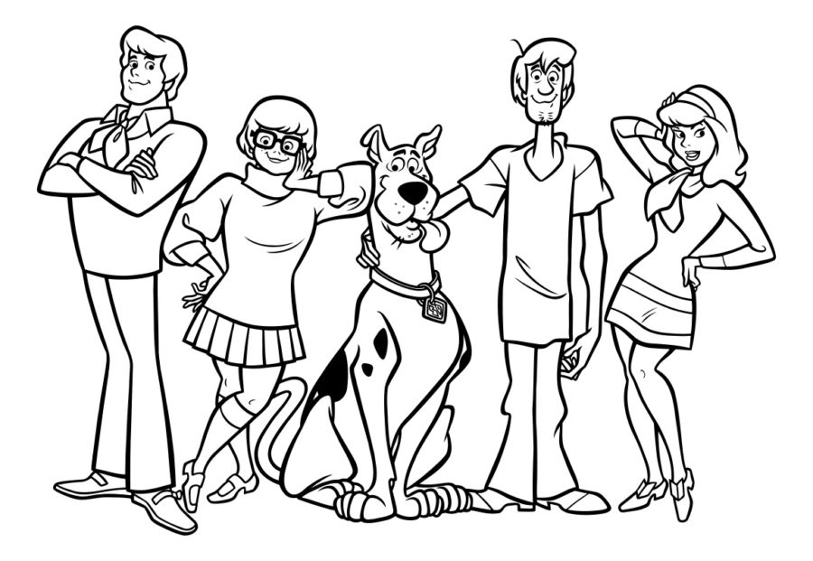 Scooby Doo Coloring Pages | 100 Pictures Free Printable