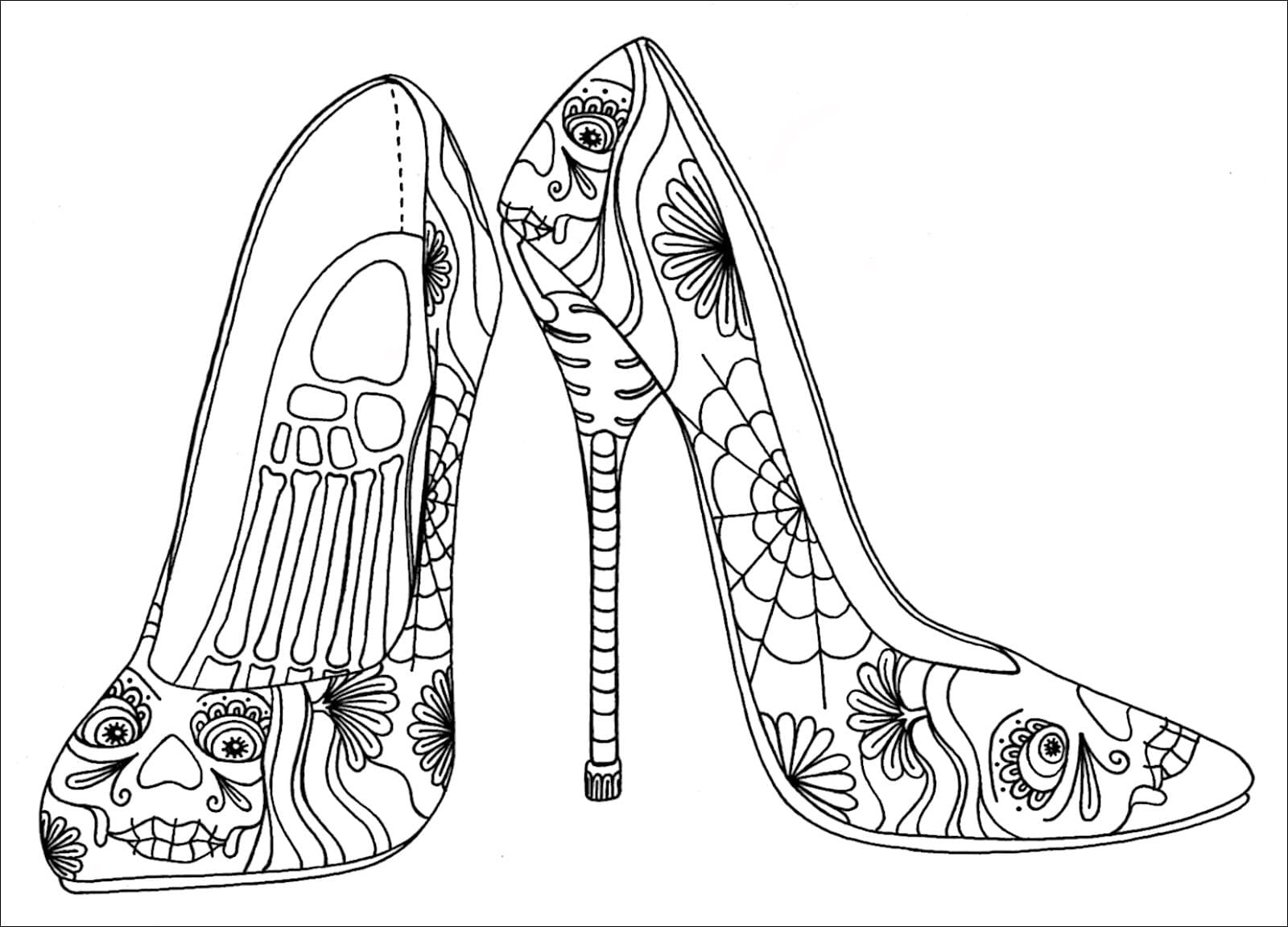 Raskrasil.com-Coloring-Pages-Shoe-22