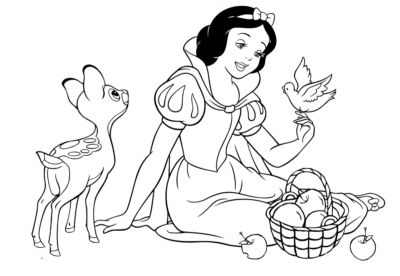 Snow White Coloring Pages | 100 Pictures Free Printable