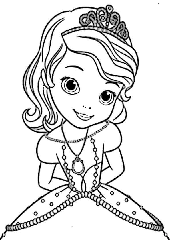 Dibujos de La Princesa Sofia para Colorear - 80 imágenes para imprimir gratis