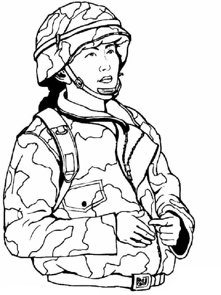 Disegni di Soldati da colorare - 100 immagini per la stampa gratuita