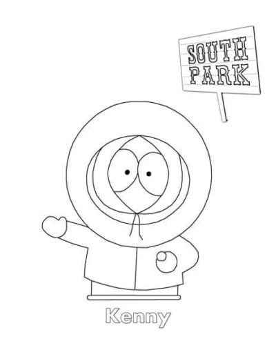 Dibujos De South Park Para Colorear 