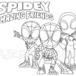 Raskrasil.com-Coloring-Pages-Spidey-and-His-Amazing-Friends-Logo