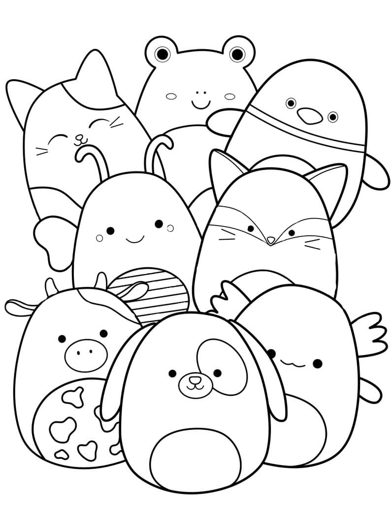 Dibujos De Squishmallows Para Colorear 45 OFF