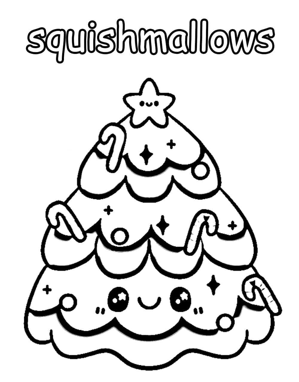 Desenhos de Squishmallows para Colorir