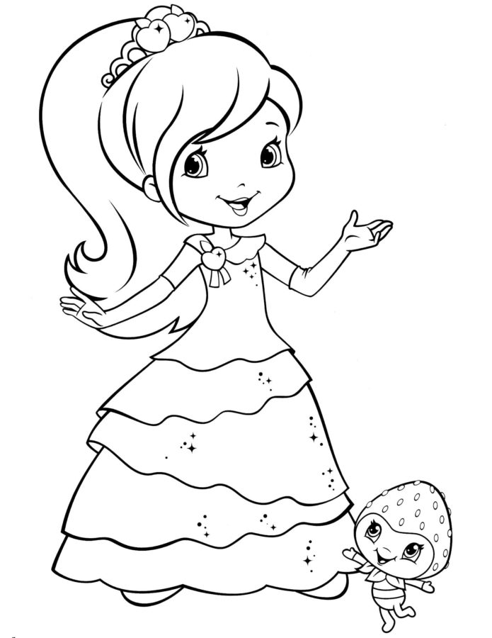 Strawberry Shortcake Coloring Pages | 100 Pictures Free Printable