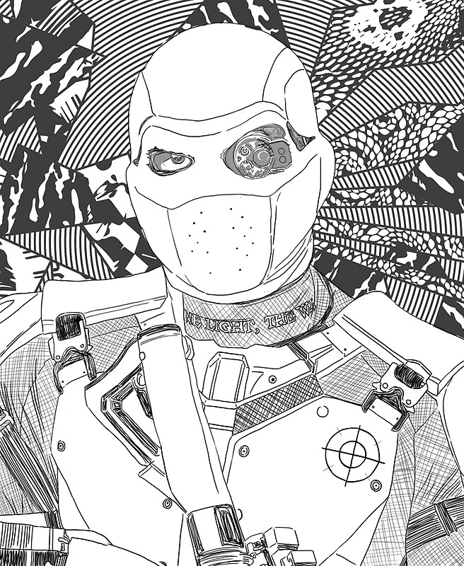 Suicide Squad Coloring Pages | 80 Pictures Free Printable
