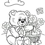 Raskrasil.com-Coloring-Pages-Teddy-Bear-1