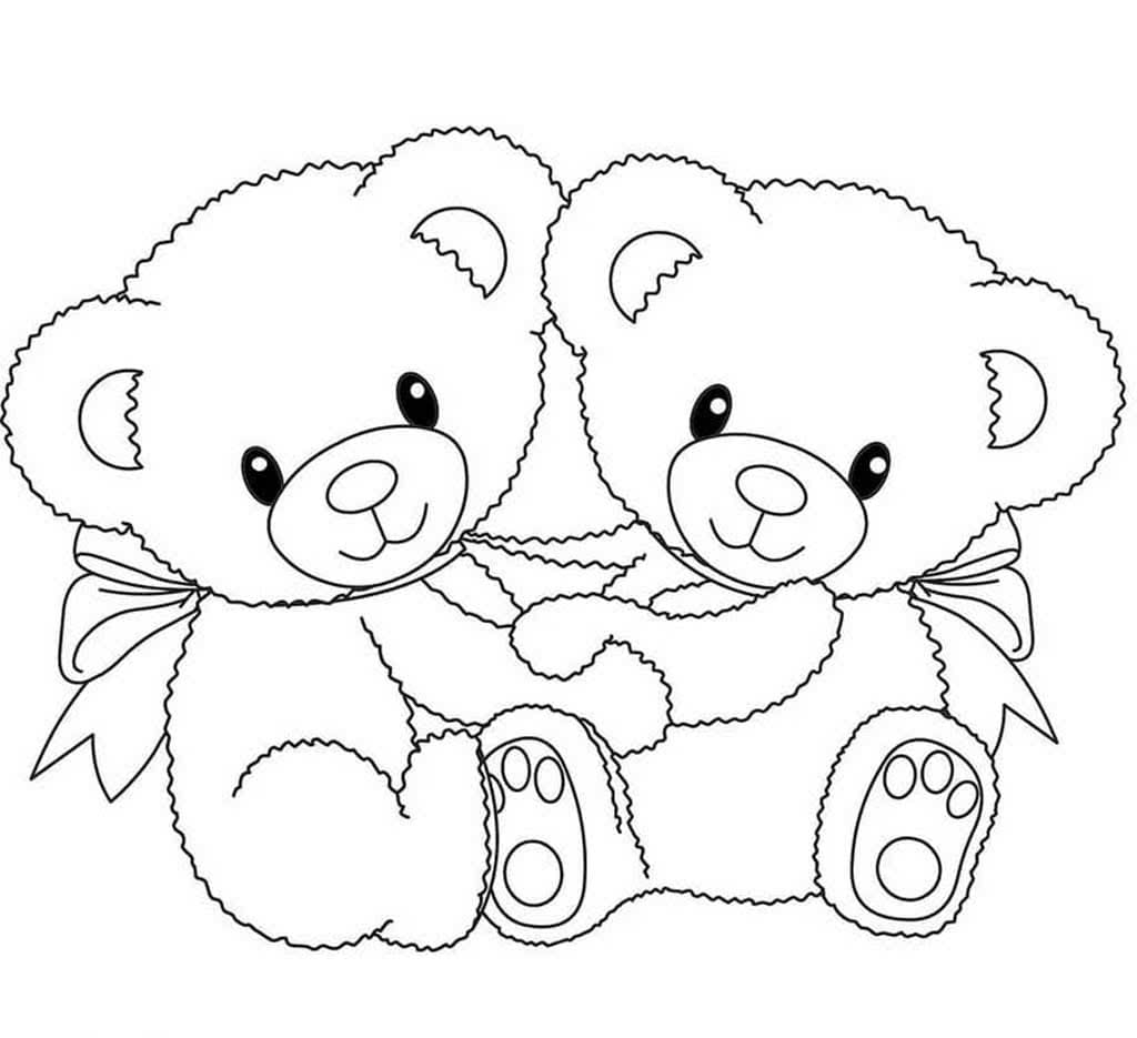 Teddy Bear Coloring Pages | 100 Pictures Free Printbale