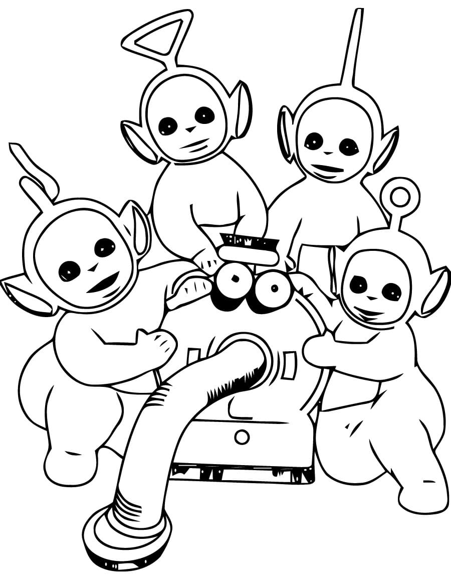 Teletubbies Coloring Pages | 40 Pictures Free Printable