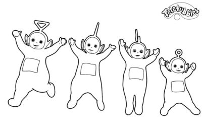Teletubbies Coloring Pages | 40 Pictures Free Printable