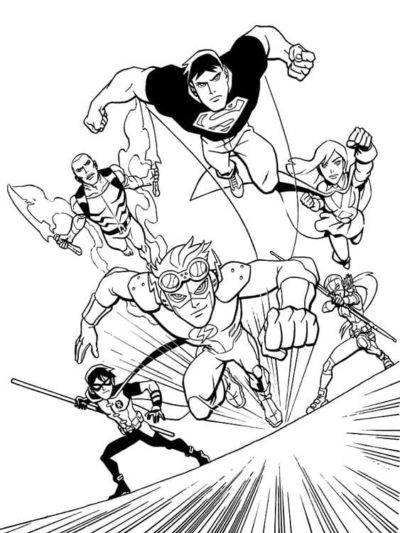 Dibujos De Flash Para Colorear dibujos-de-flash-para-colorear