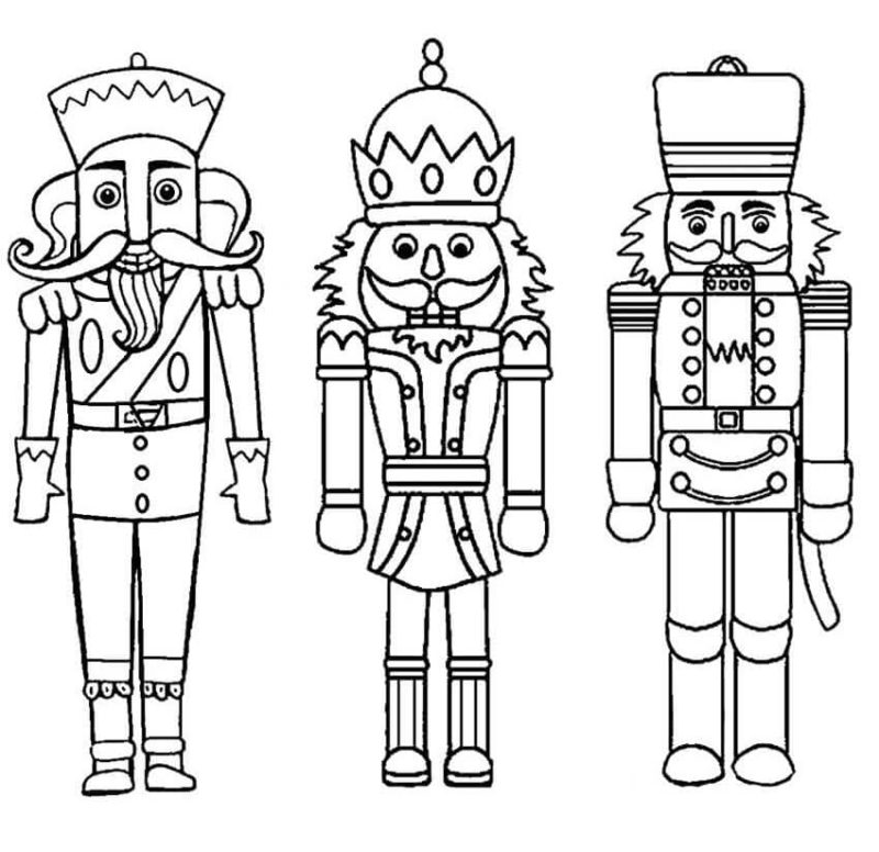 Nutcracker Coloring Pages | 60 Pictures Free Printable