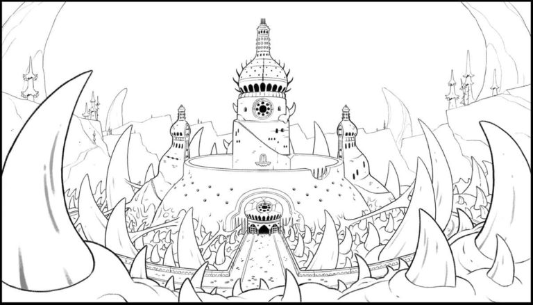 Ausmalbilder Willkommen im Haus der Eulen | Raskrasil.com